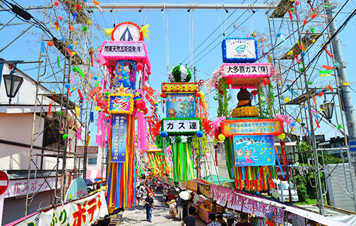 Participating in the Mobara Tanabata Festival