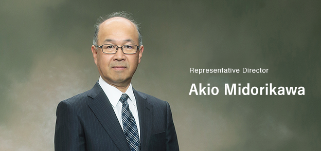 Representative Director Akio Midorikawa