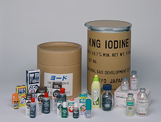 Merchandized iodine