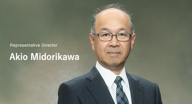 Representative Director Akio Midorikawa